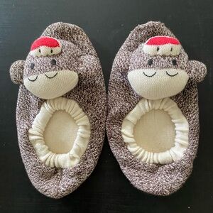 Sock Monkey Slippers